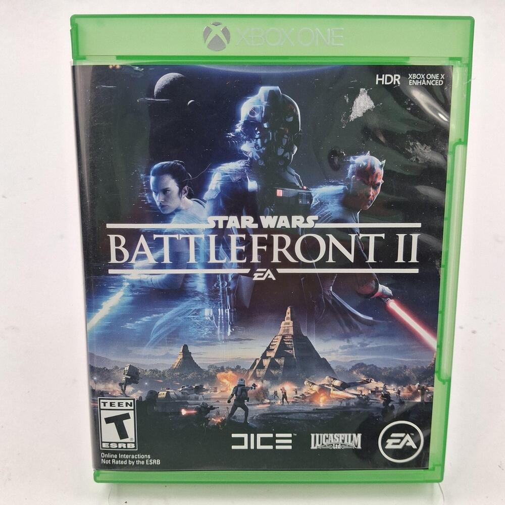 Star Wars Battlefront II Microsoft Xbox One Video Game EA Shooter T Teen NTSC